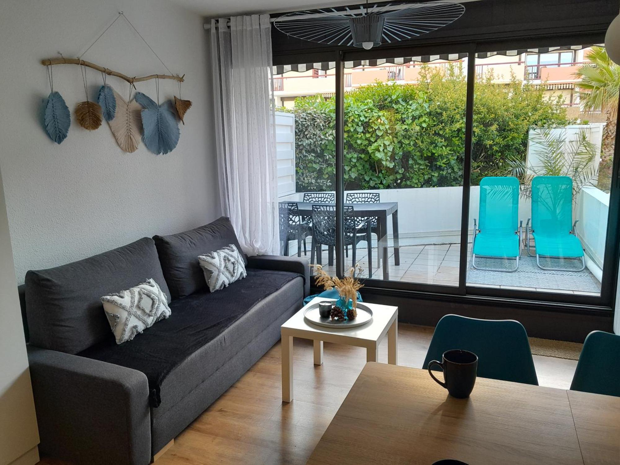 Joli 2 Pieces Sur Le Port Avec Piscine, Terrasse, Parking Lejlighed Capbreton Eksteriør billede